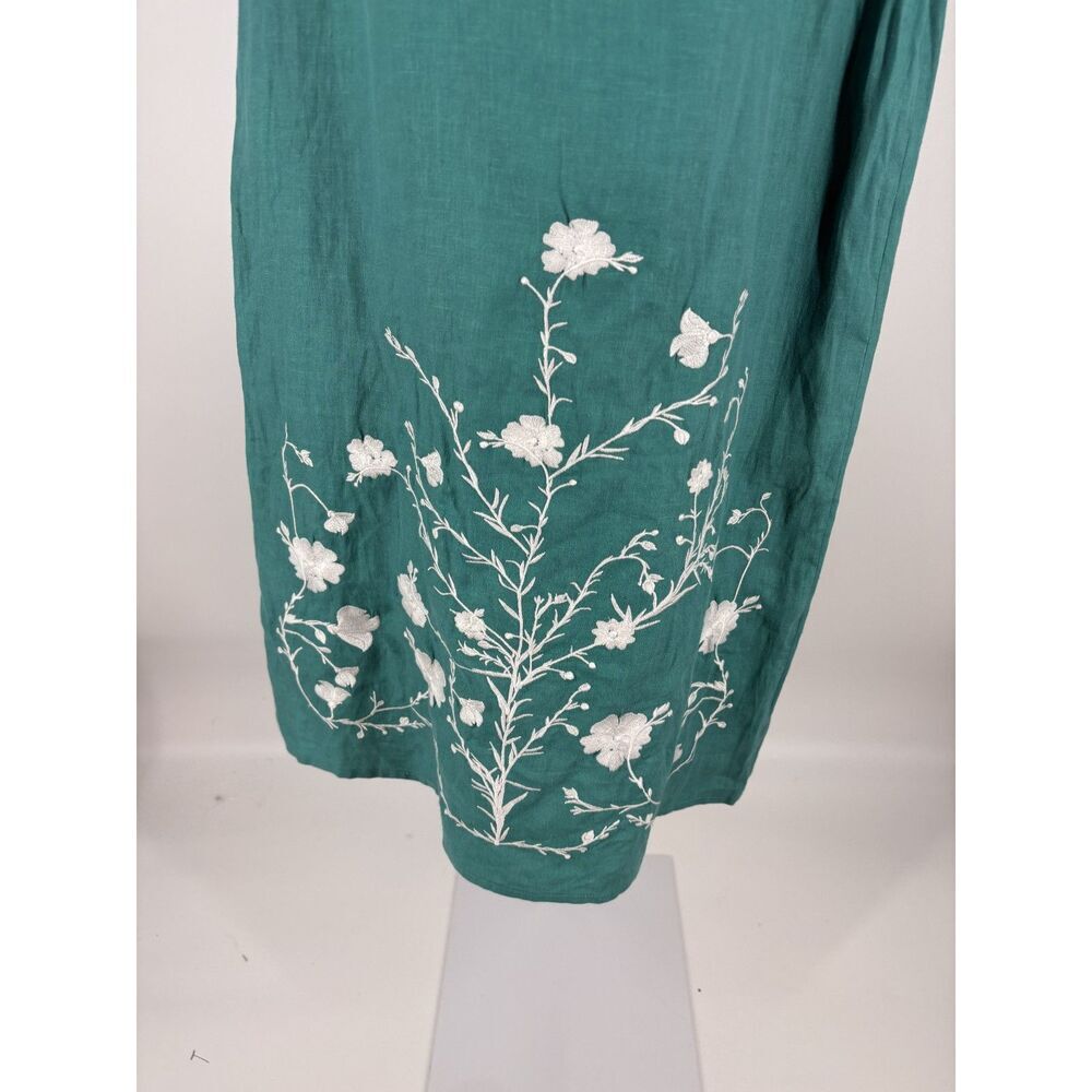 One Shoulder Ruffle Floral Midi Dress - Picture 5 of 7